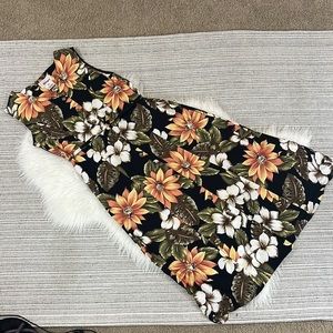 Vintage floral dress women’s 8p